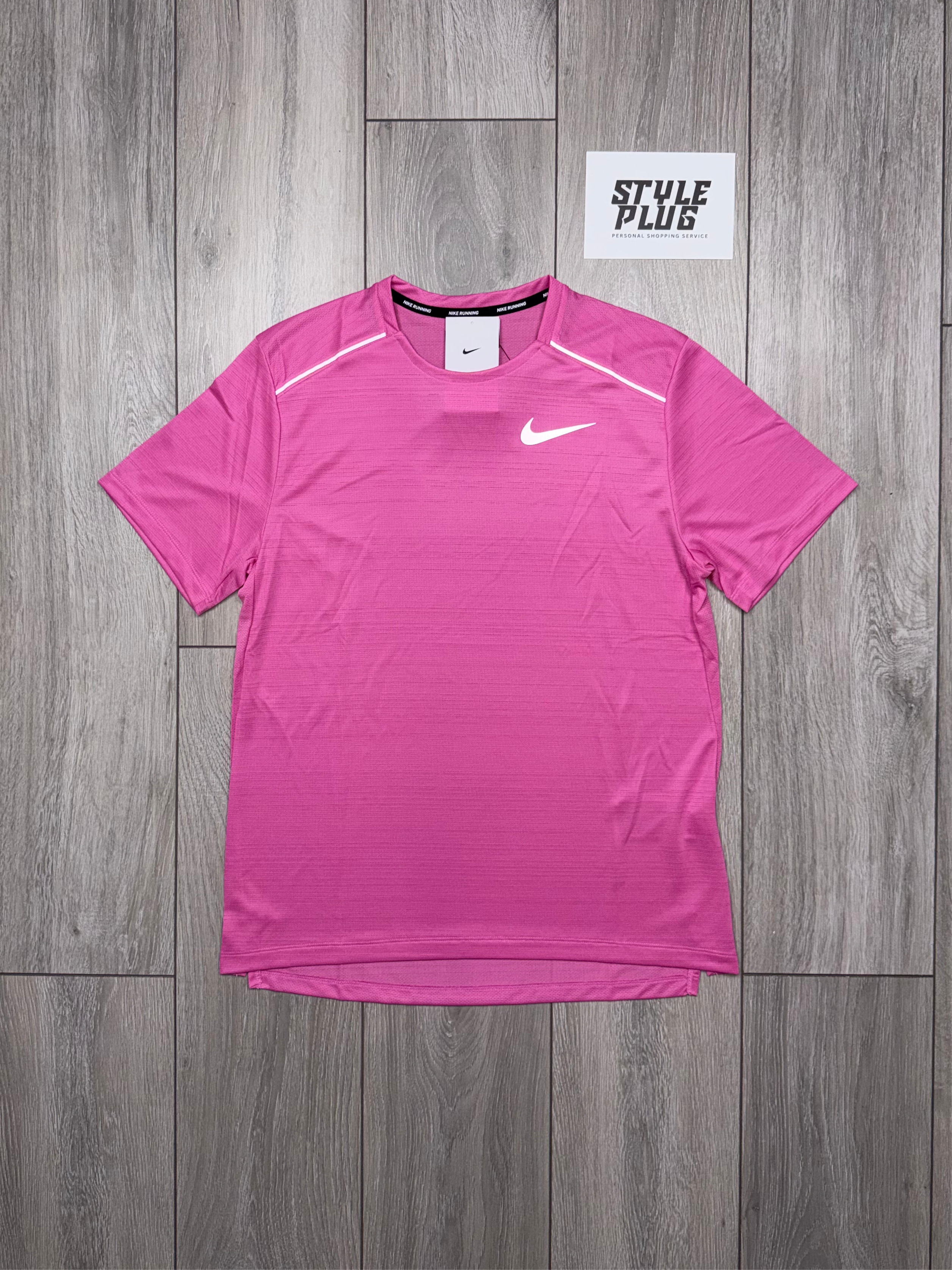 NIKE MILER OG PLAYFUL PINK TEE