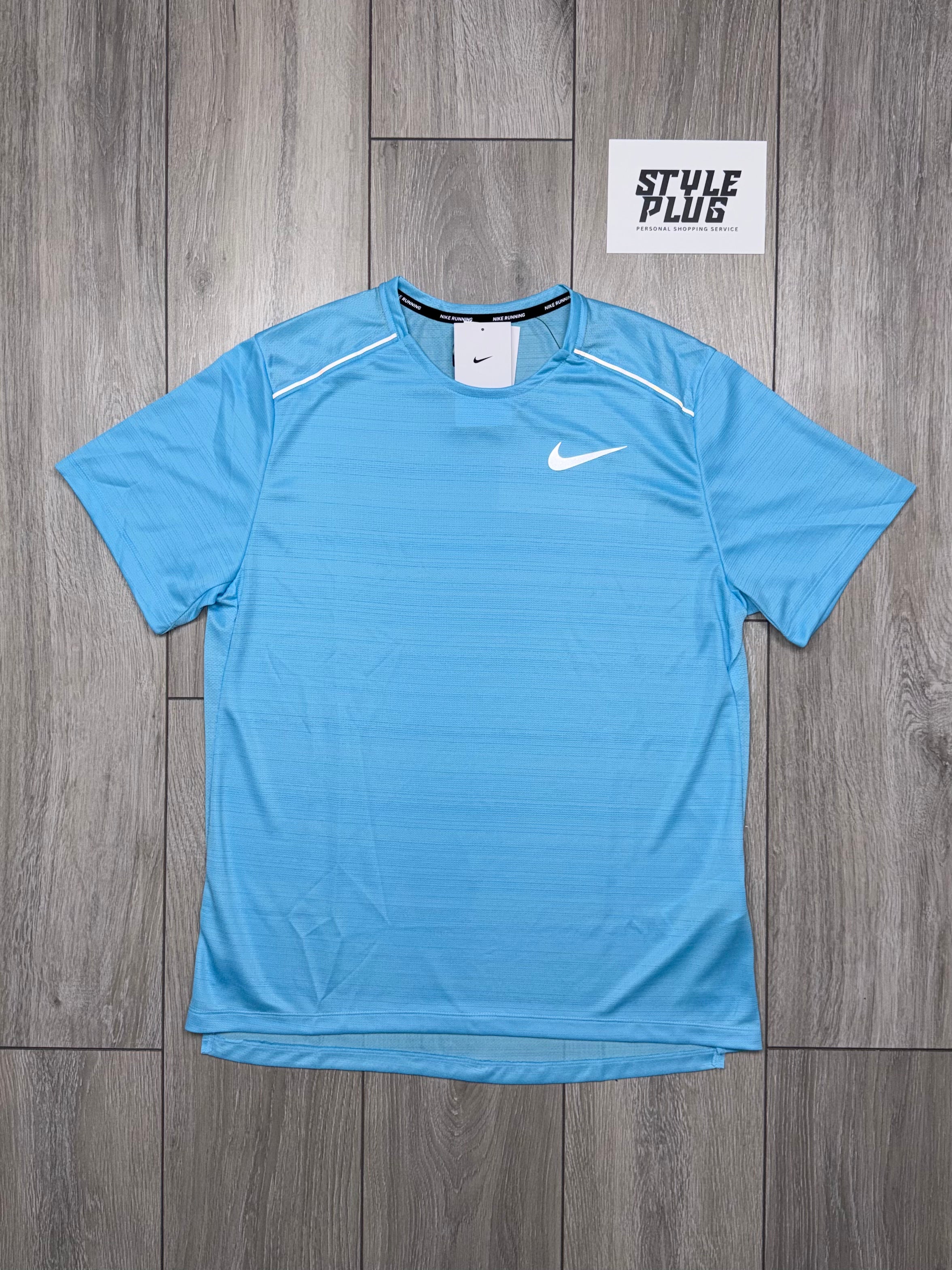 NIKE MILER OG AQUARIUS BLUE TEE