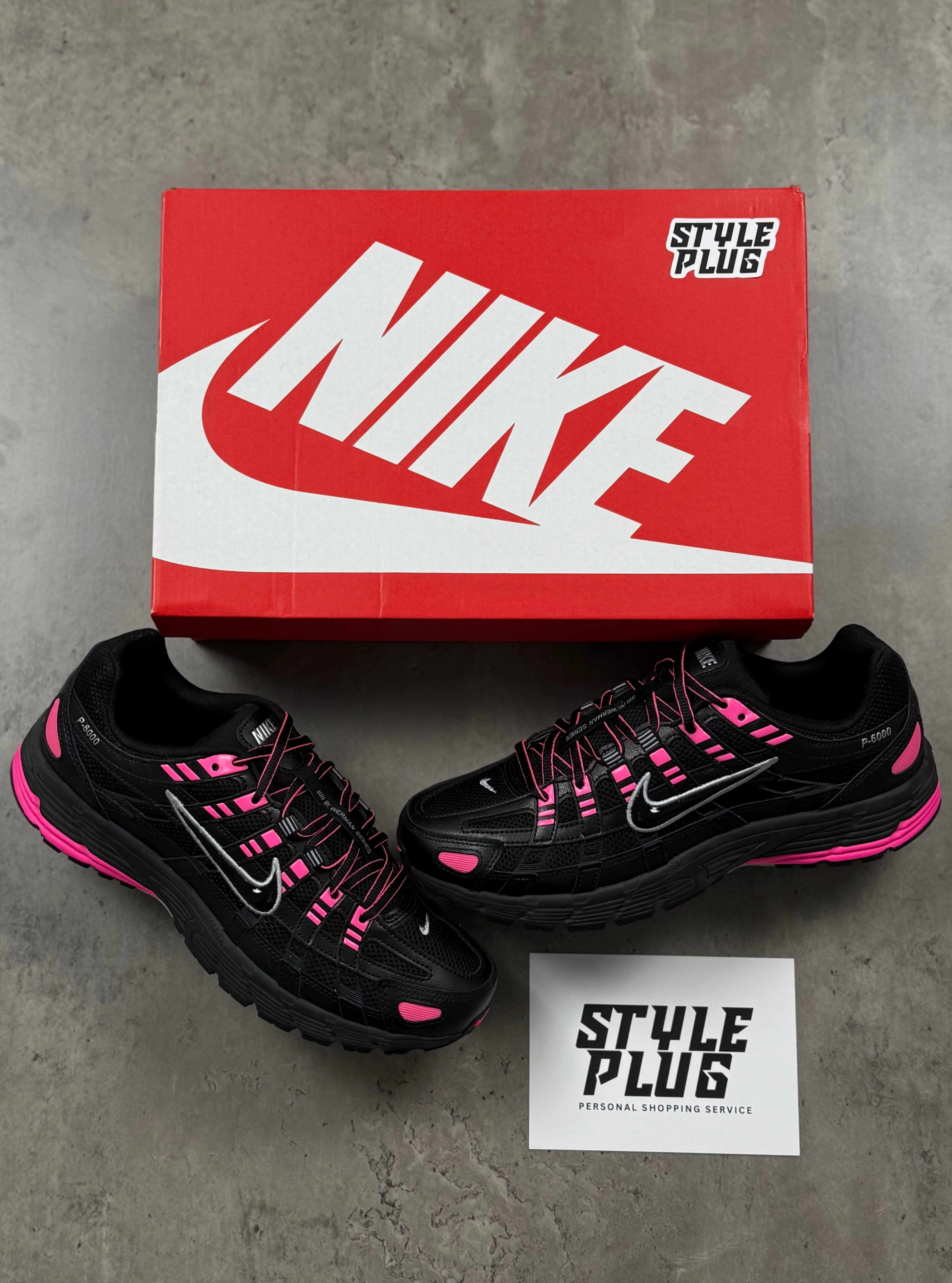 NIKE P-6000 ‘PINK BLAST BLACK’
